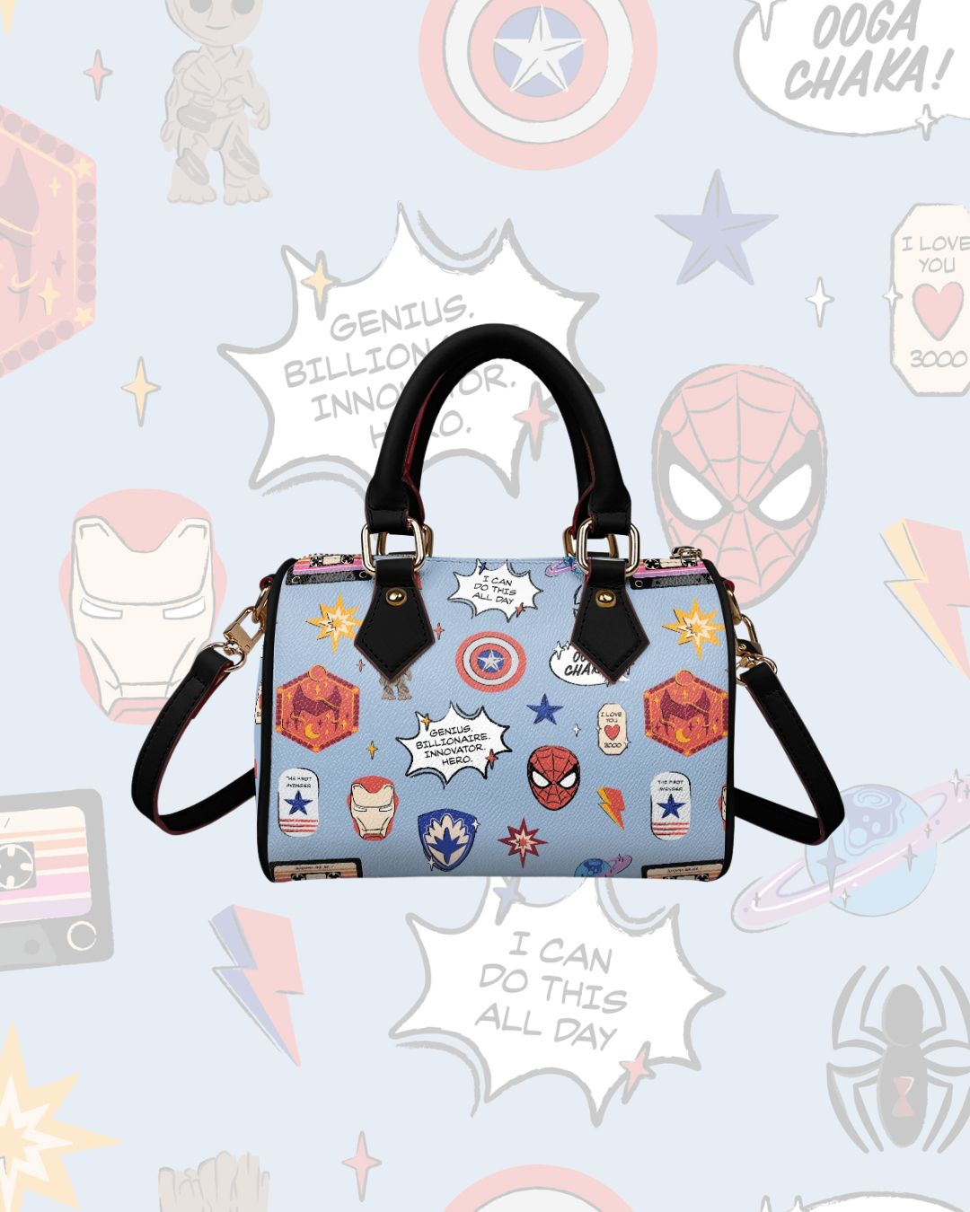 Aden + Louise Hero Mini Duffle Bag