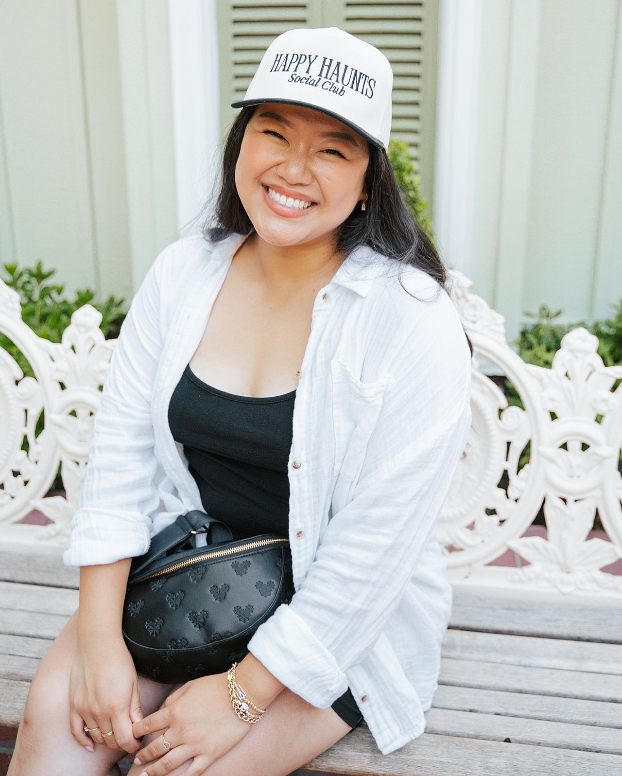 Aden + Louise Happy Haunts Social Club Embroidered Hat