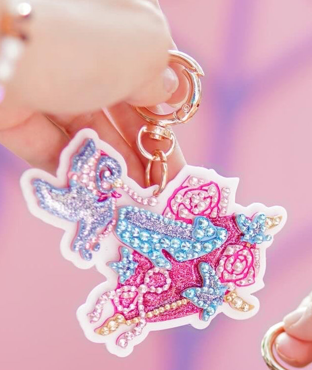 A+L Princess Crystal Bag Charm