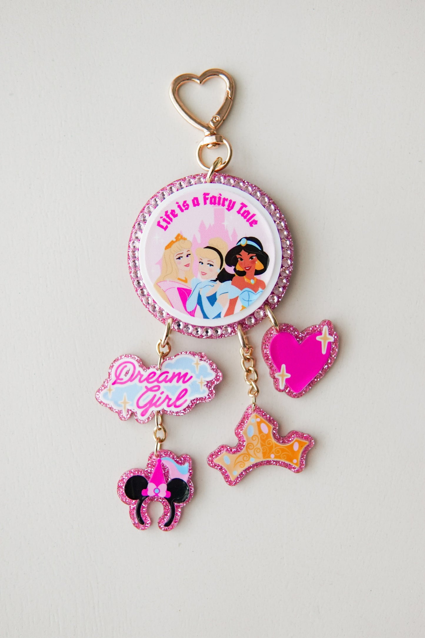 A+L Crystal Bag Charm