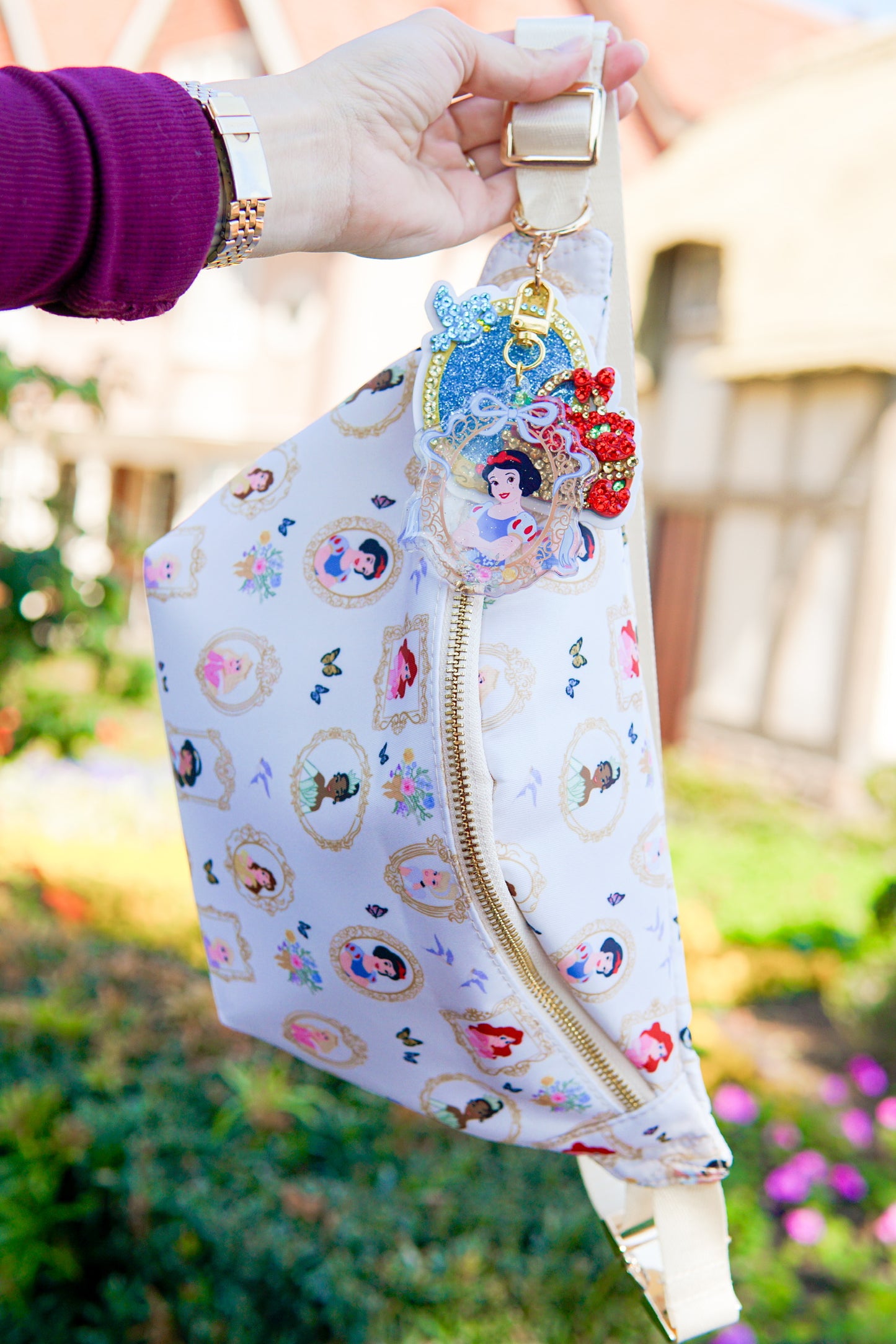 A+L Princess Crystal Bag Charm