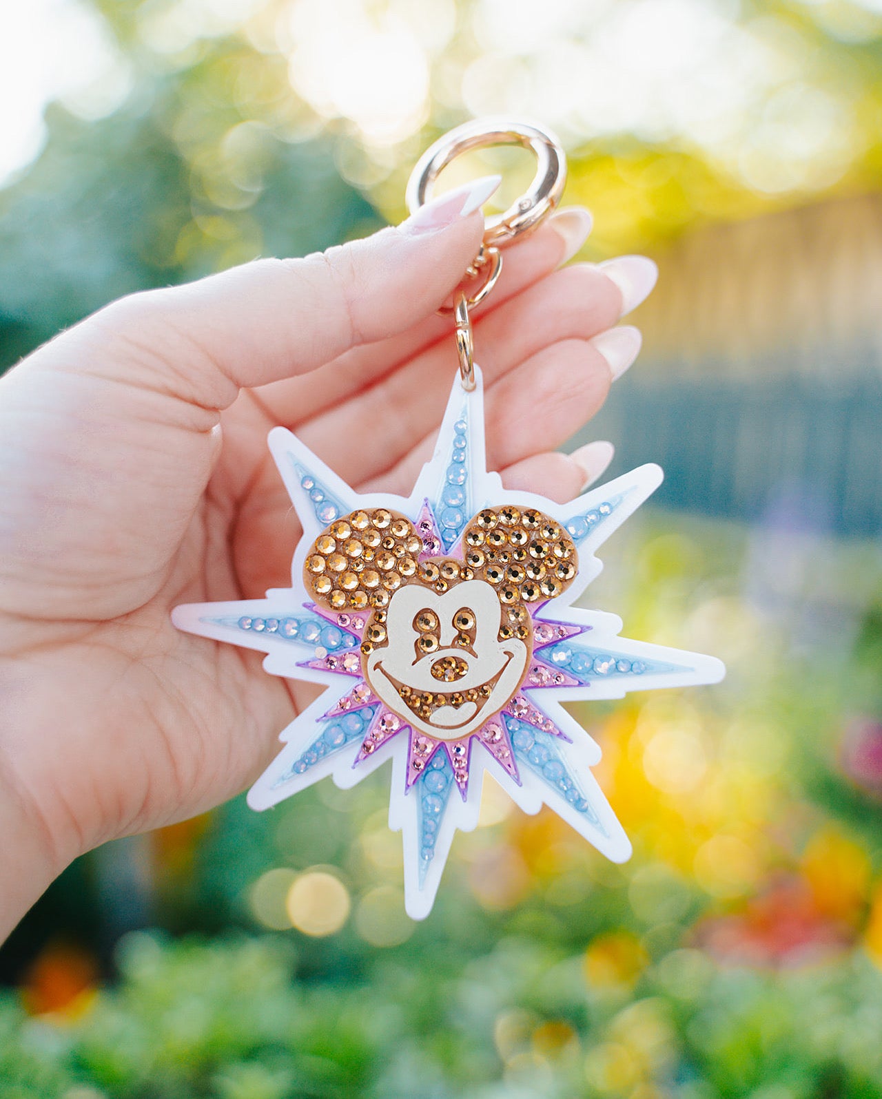 A+L Crystal Ferris Wheel Bag Charm