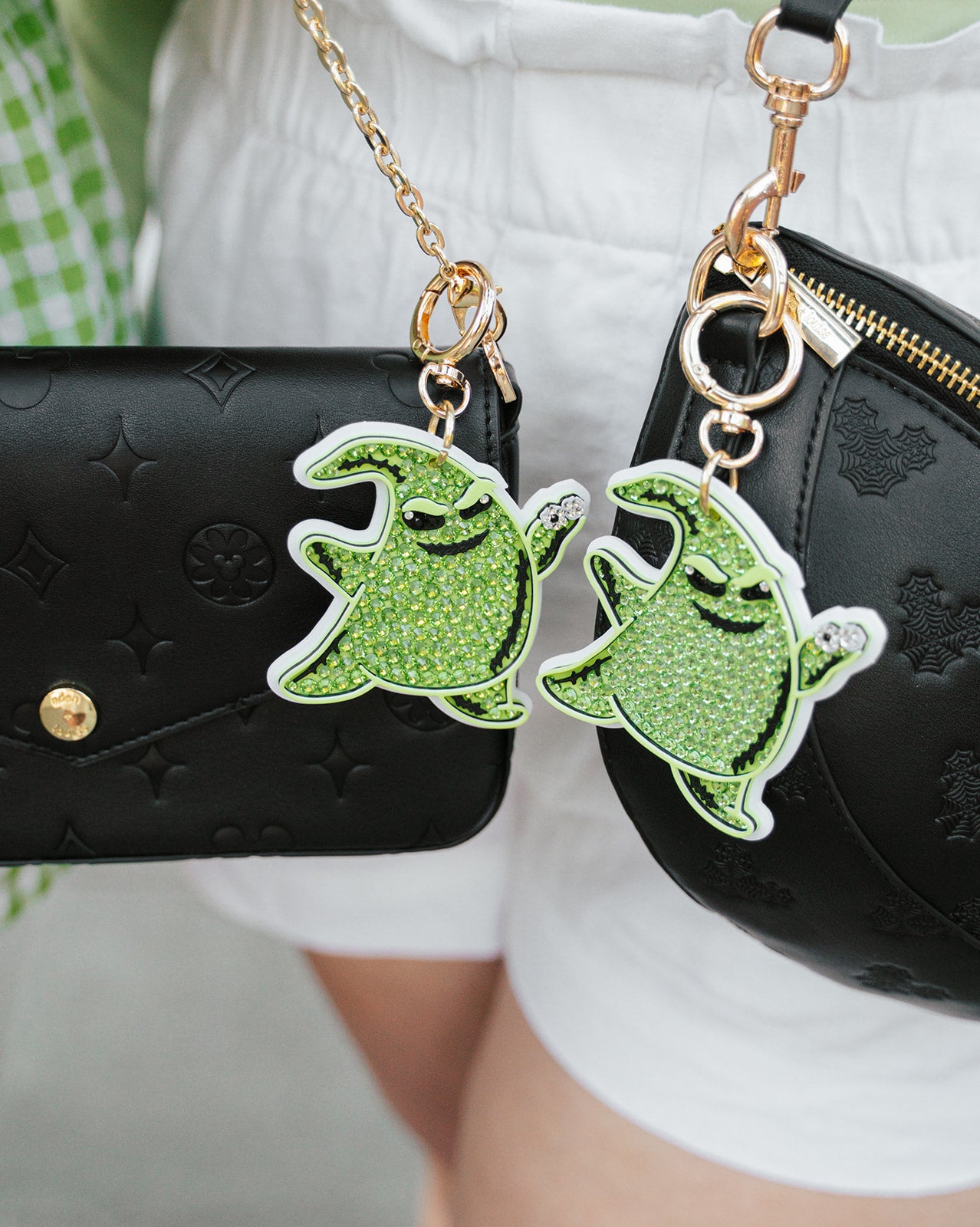A+L Halloween Crystal Bag Charm