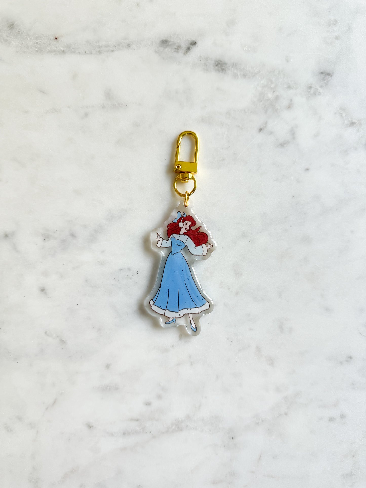 Princess Christmas Bag Charm