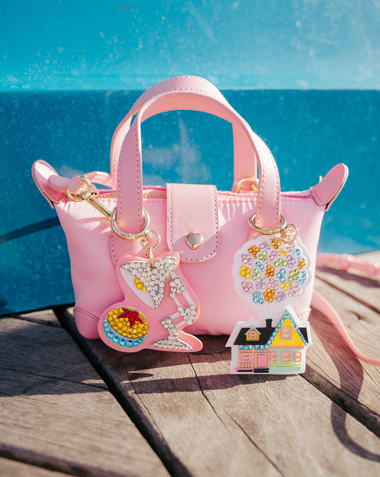 A+L Crystal Bag Charm Bundle