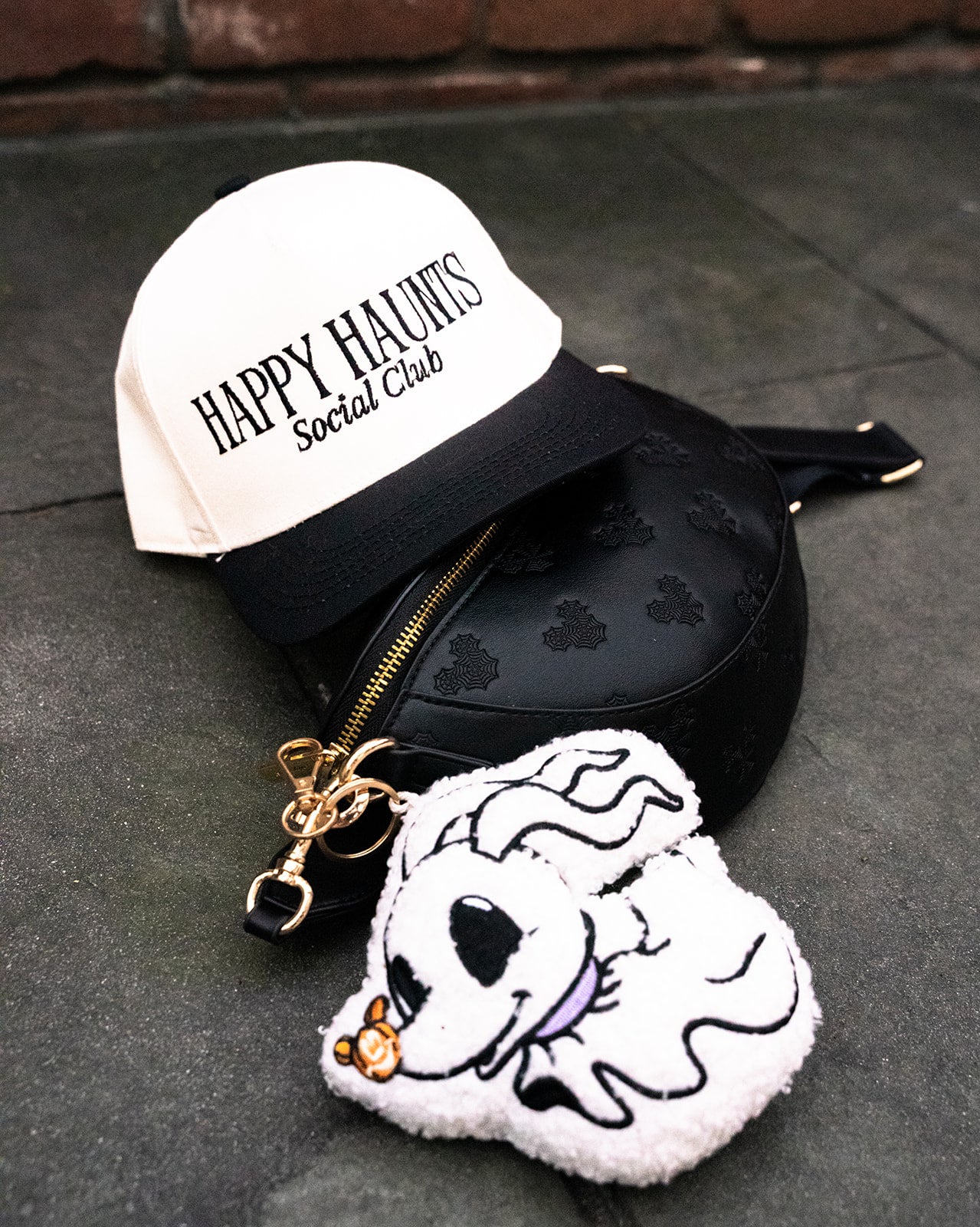 Aden + Louise Happy Haunts Social Club Embroidered Hat