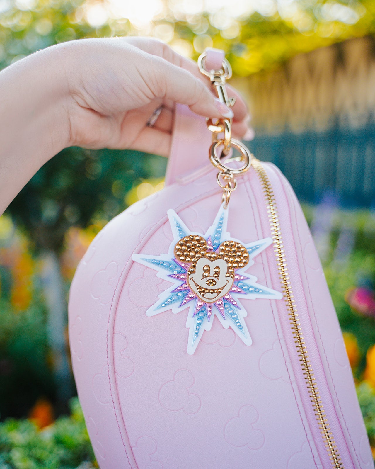 A+L Crystal Ferris Wheel Bag Charm