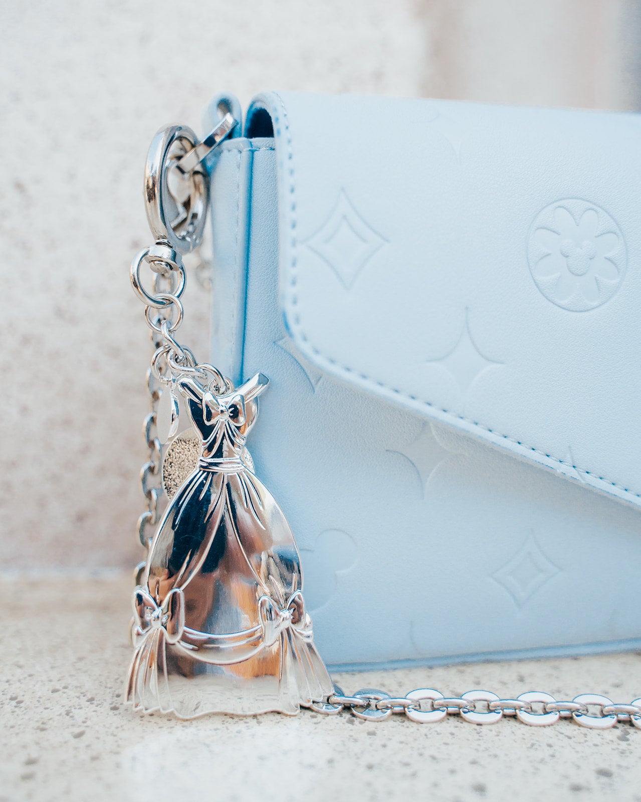 Aden + Louise Fairytale Blue Olivia Crossbody/Shoulder Bag