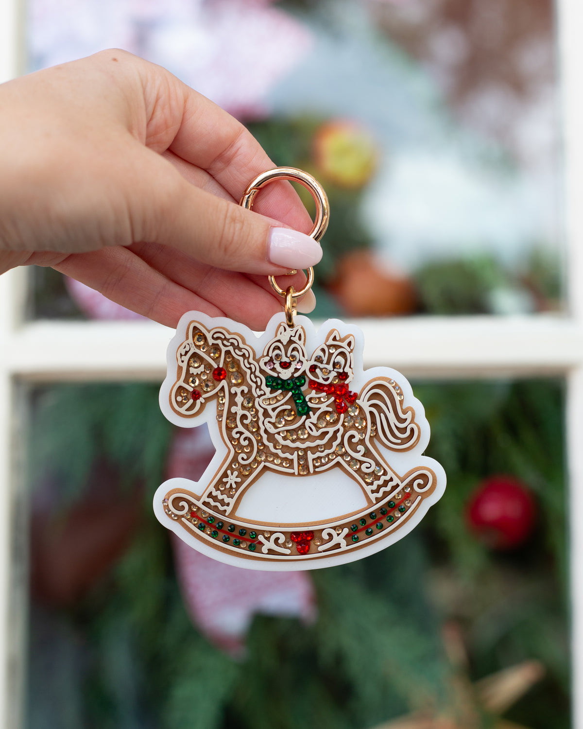 A+L Crystal Bag Charm