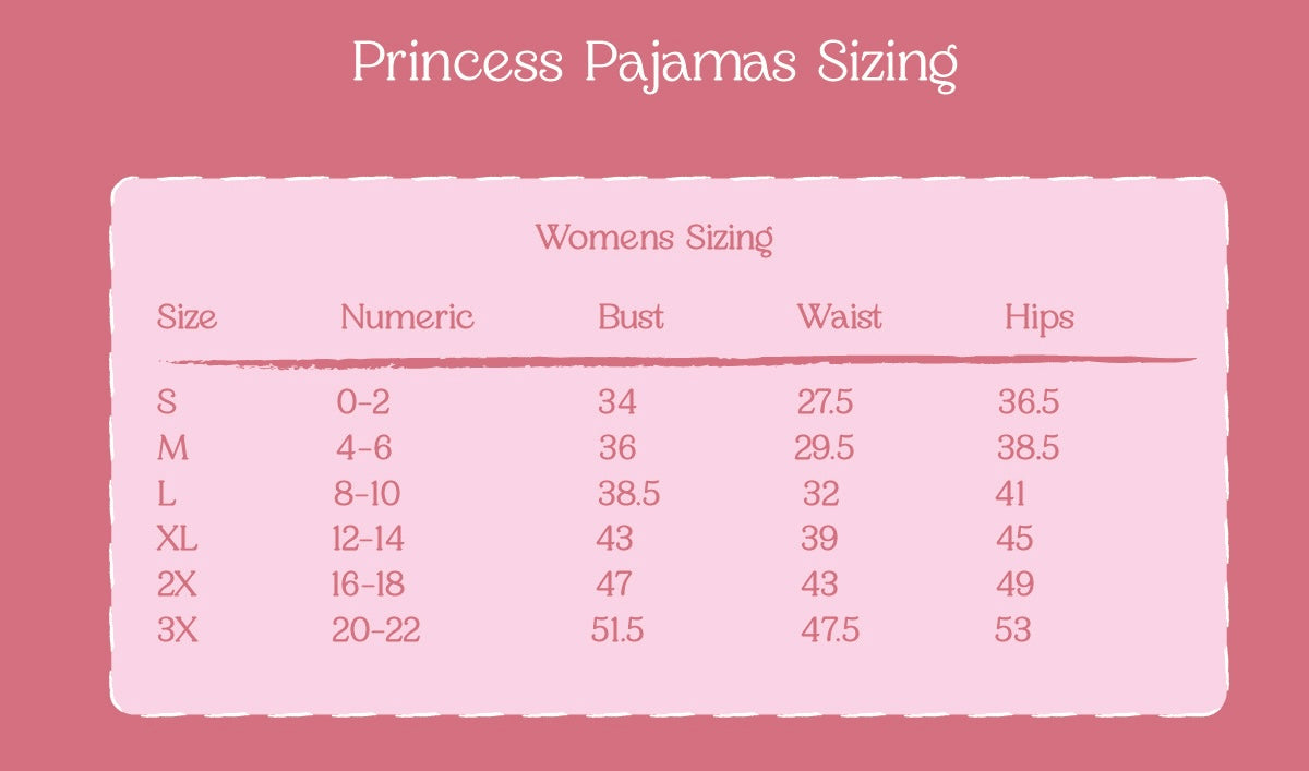 Women’s Princess Pajamas