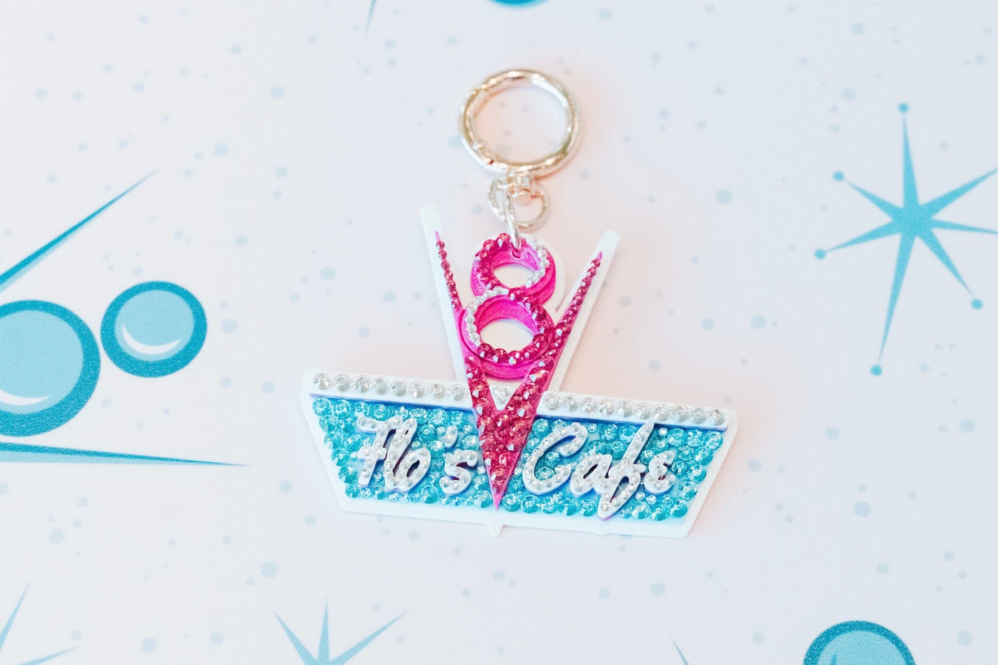 A+L Crystal Bag Charm