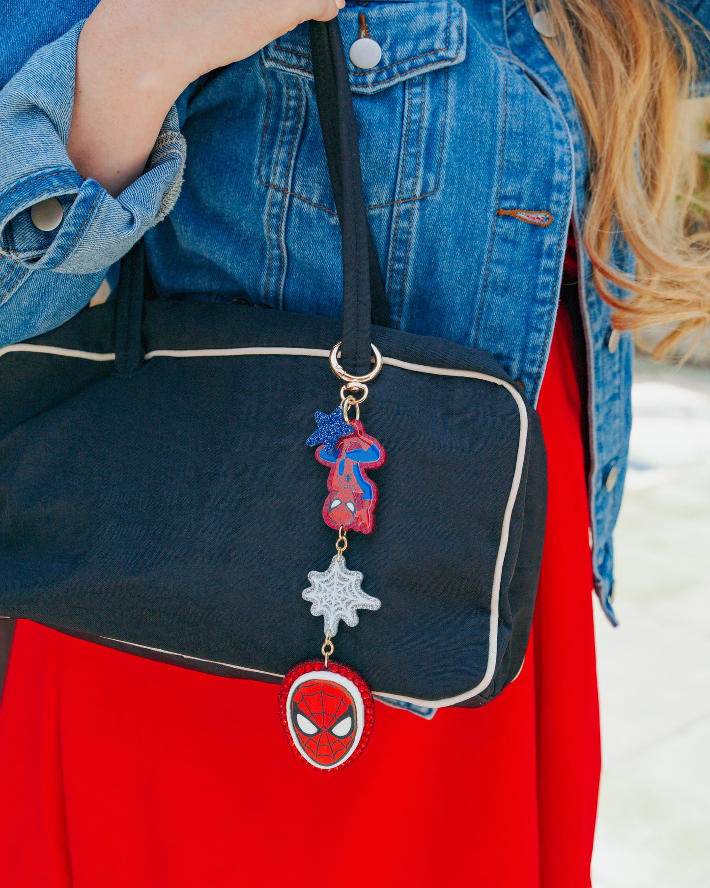 A+L Crystal Bag Charm
