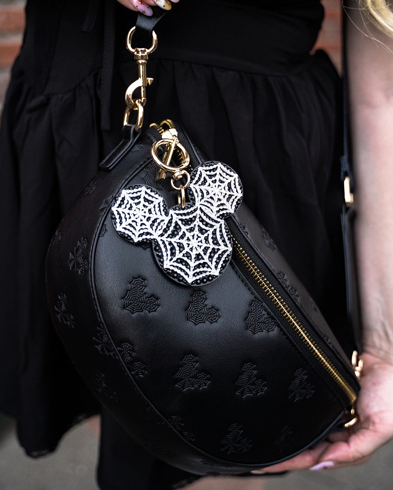 A+L Halloween Crystal Bag Charm
