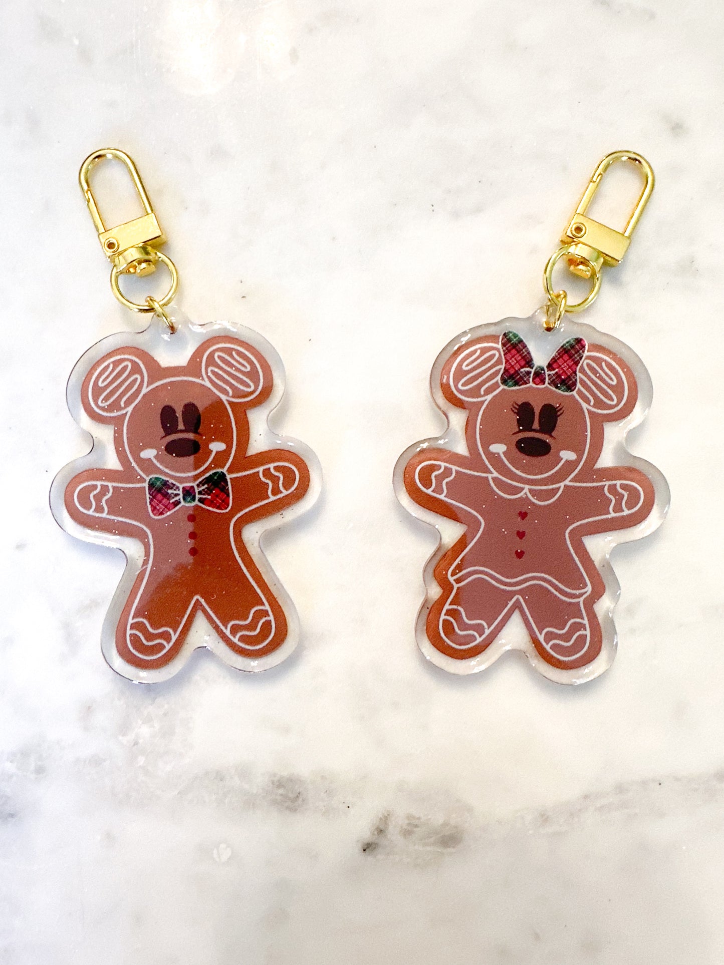 Gingerbread Bag Charms *Can be purchased separately or as a bundle*