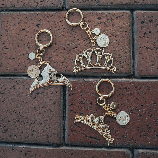 Aden + Louise Signature Metal Crown Charm Bundle