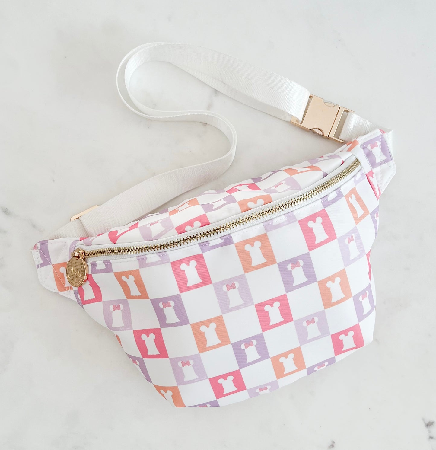 Checkered Ghost Fanny Pack