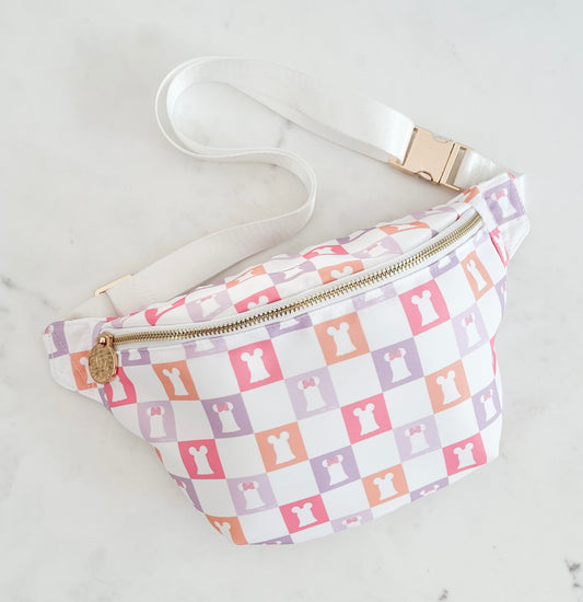 Checkered Ghost Fanny Pack