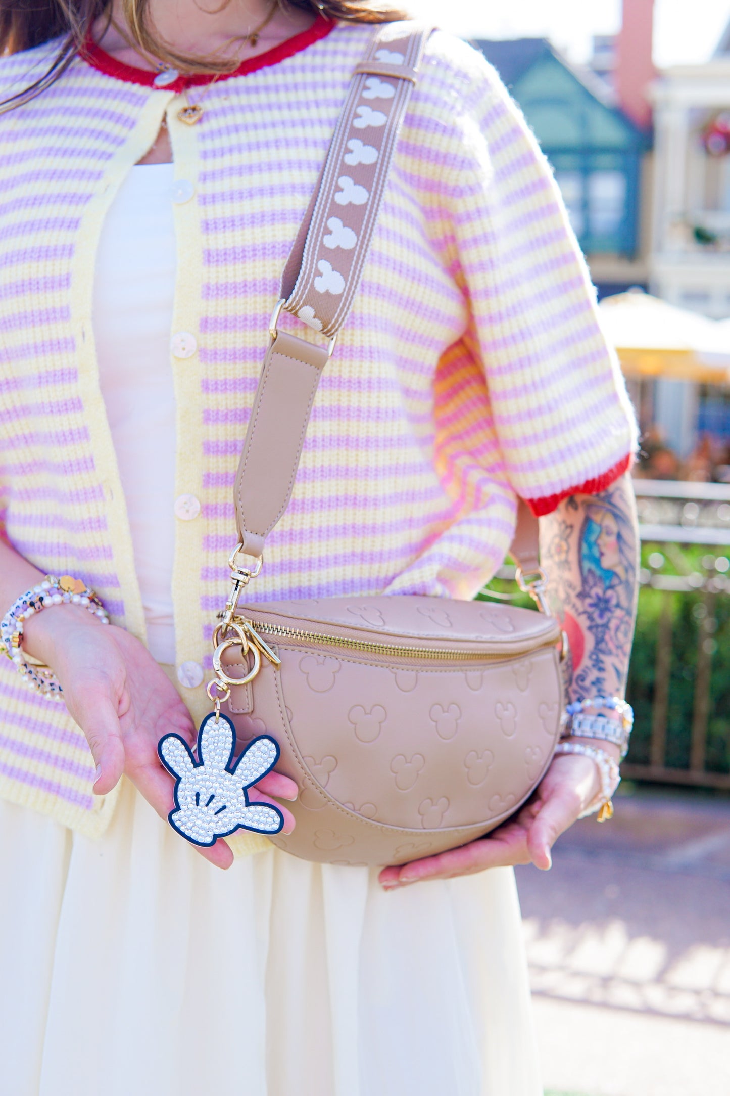 A+L Crystal Bag Charm