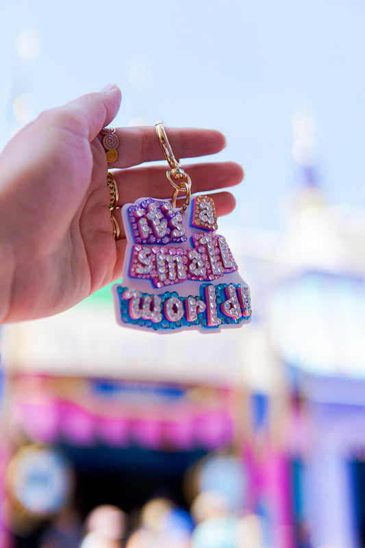 A+L Crystal Small World Bag Charm