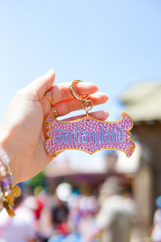 A+L Crystal Fantasyland Bag Charm