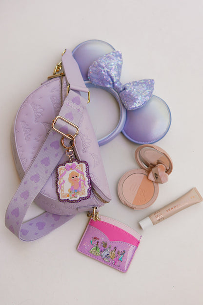 Aden + Louise Signature Princess Crossbody Bags - Pink or Purple