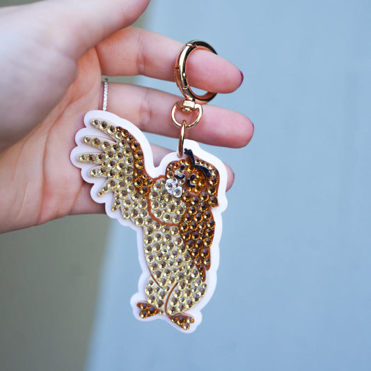 A+L Crystal Bag Charm