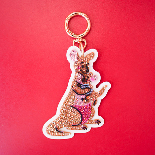 A+L Crystal Bag Charm