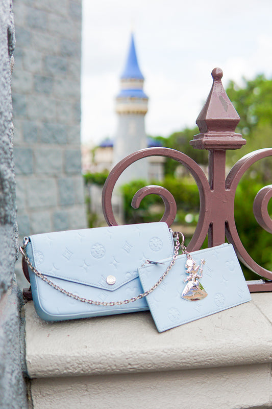 Aden + Louise Fairytale Blue Olivia Crossbody/Shoulder Bag Bundle Option