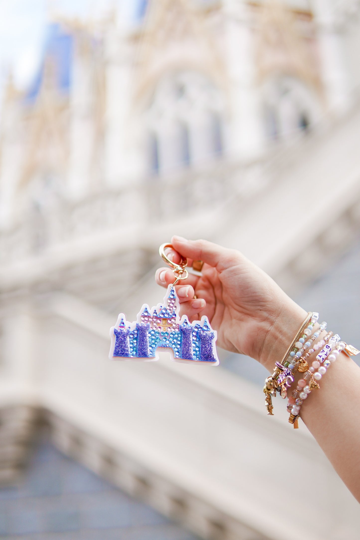 A+L Crystal Bag Charm