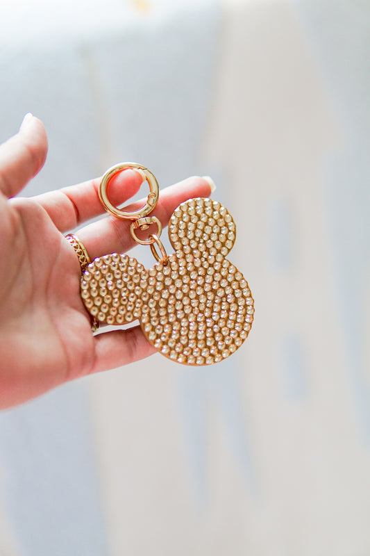 Tan Mouse Bag Charm