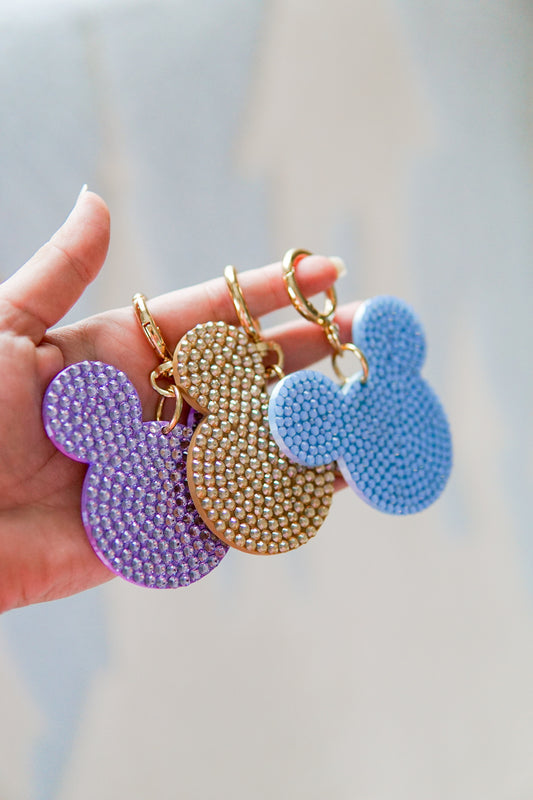 Crystal Mouse Bag Charm Bundle