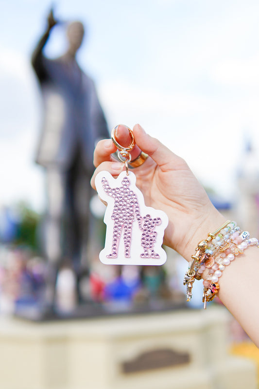 A+L Crystal Bag Charm