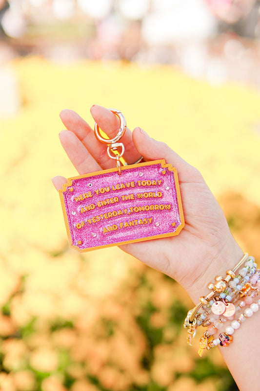 A+L Crystal Bag Charm