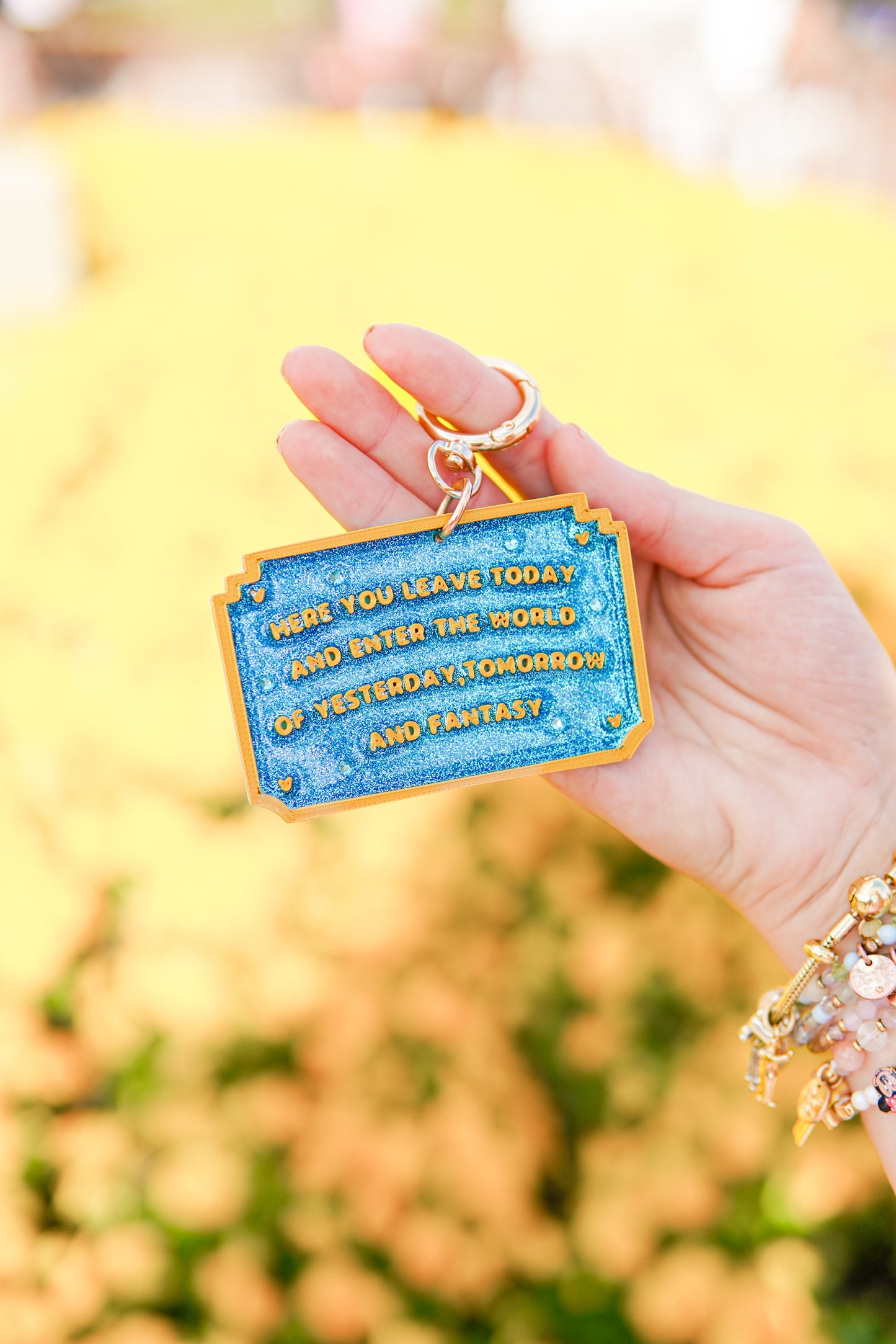 A+L Crystal Bag Charm