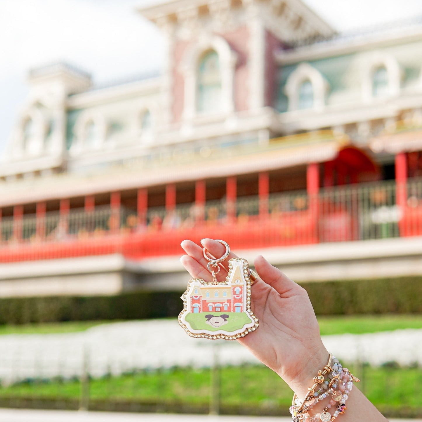 A+L Crystal Bag Charm