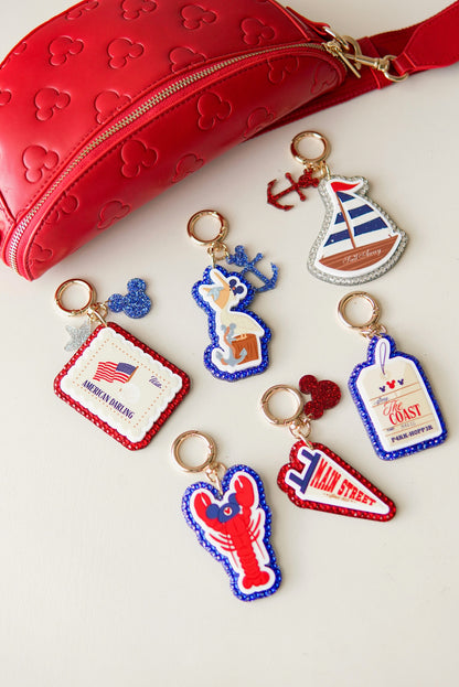 A+L Crystal Bag Charm