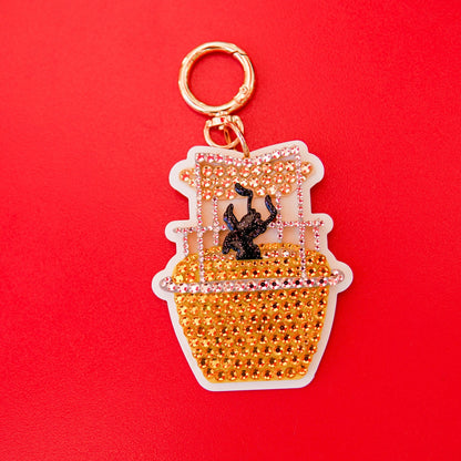 A+L Crystal Bag Charm