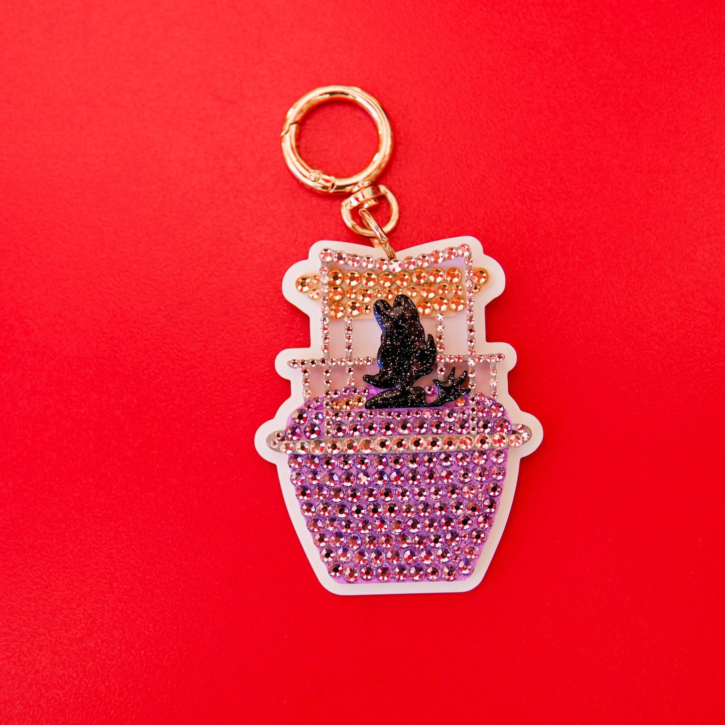 A+L Crystal Bag Charm