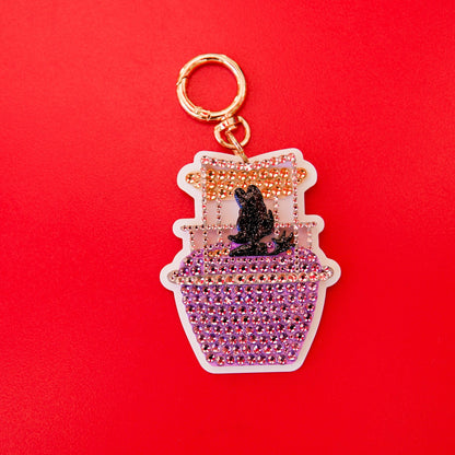 A+L Crystal Bag Charm