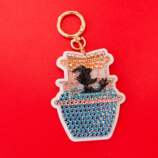 A+L Crystal Bag Charm