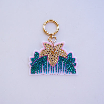 A+L Princess Crystal Bag Charm