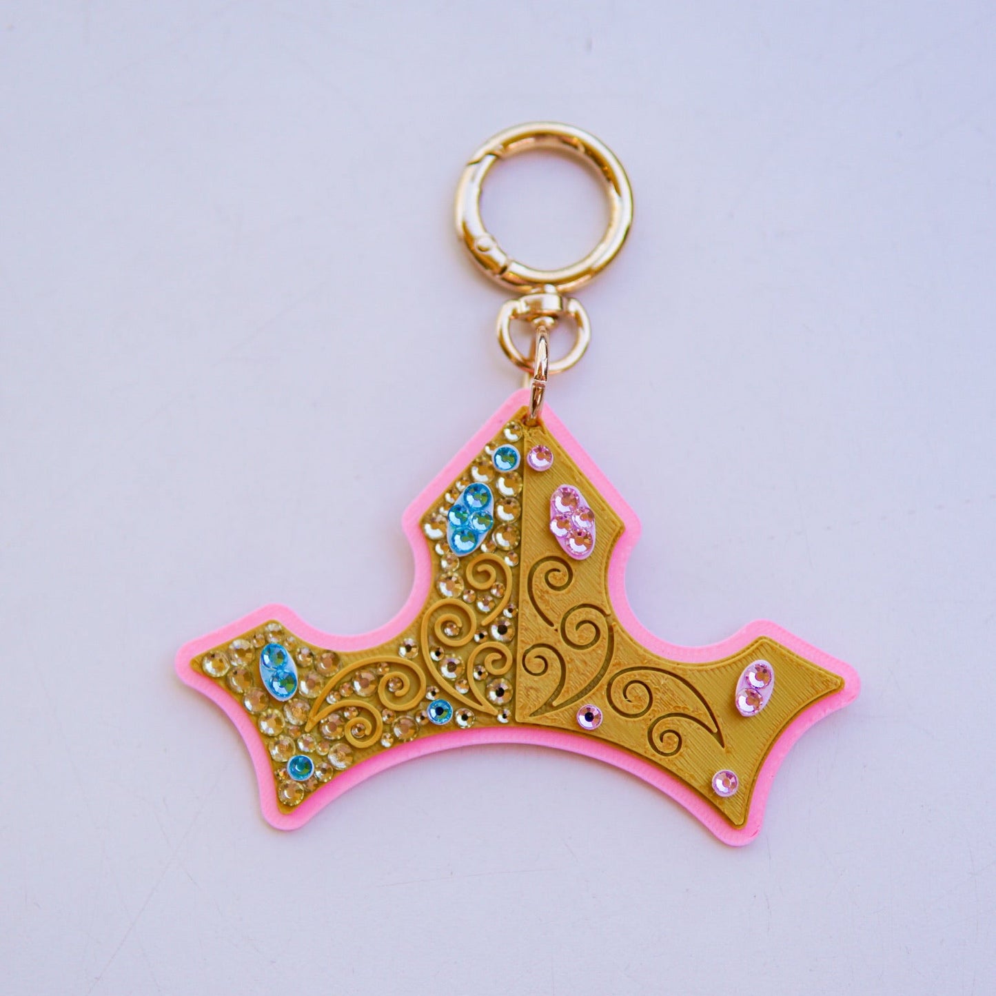 A+L Princess Crystal Bag Charm