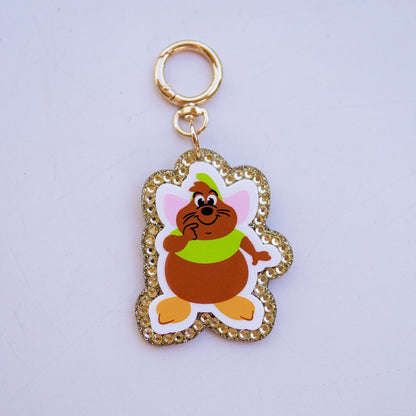 A+L Princess Crystal Bag Charm