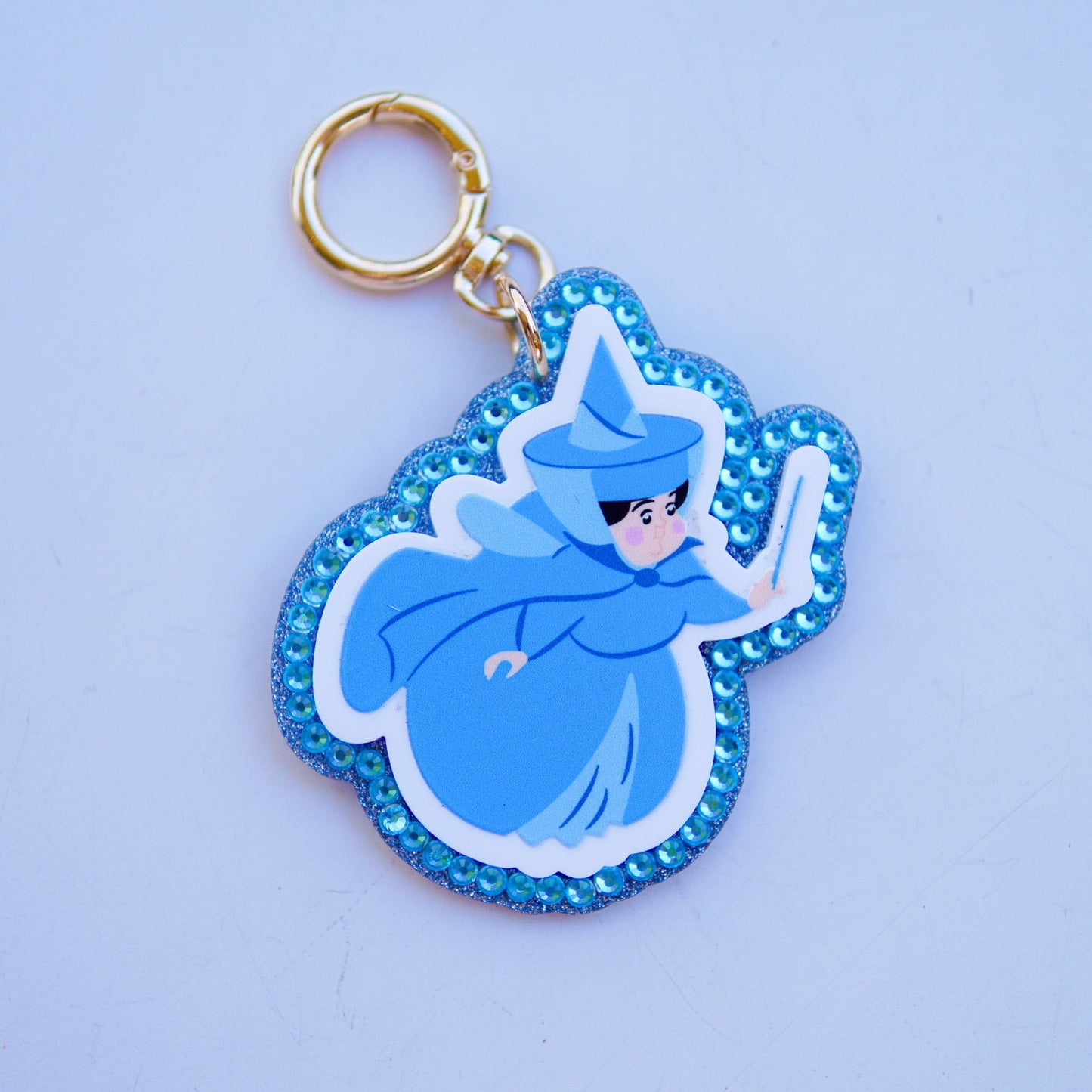 A+L Princess Crystal Bag Charm