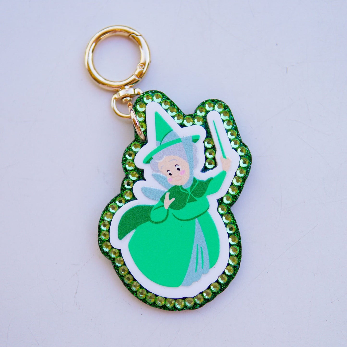A+L Princess Crystal Bag Charm