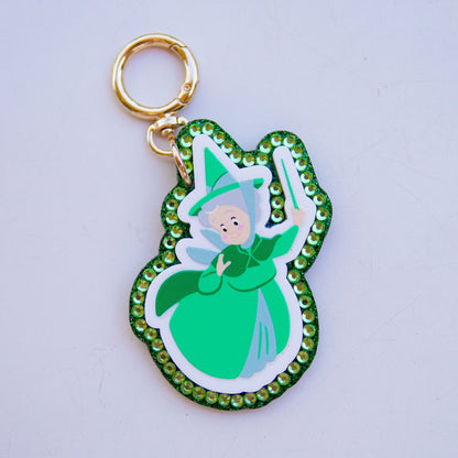 A+L Princess Crystal Bag Charm