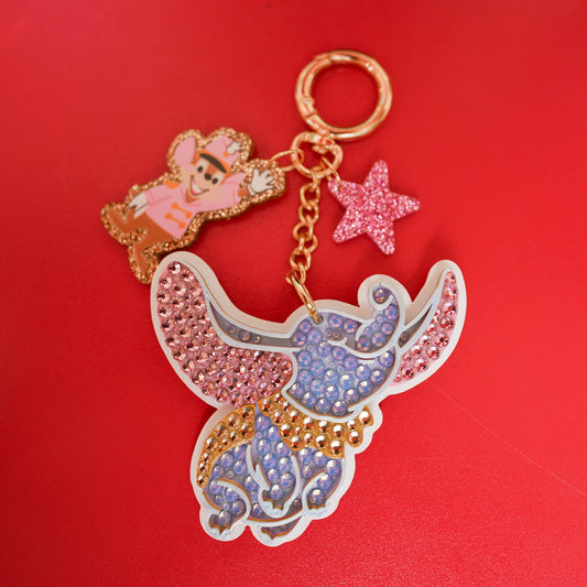 A+L Crystal Bag Charm