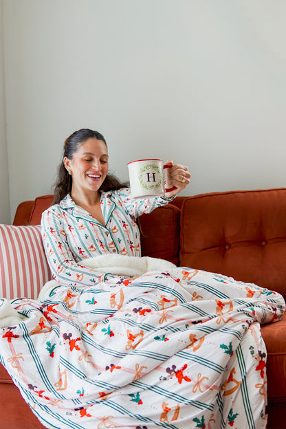 Nutcracker Christmas Blanket