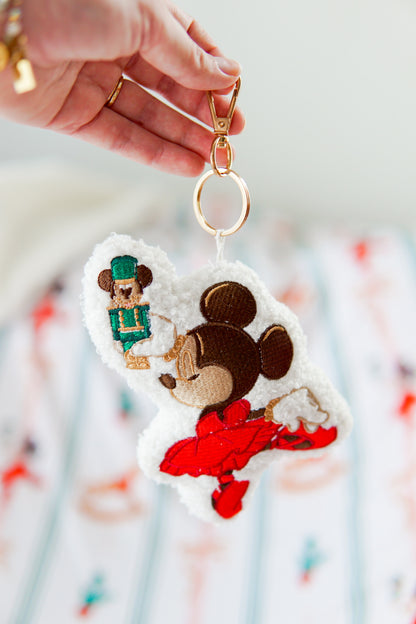 Christmas Plush Bag Charms // Two Charm Options - Bundle Available!
