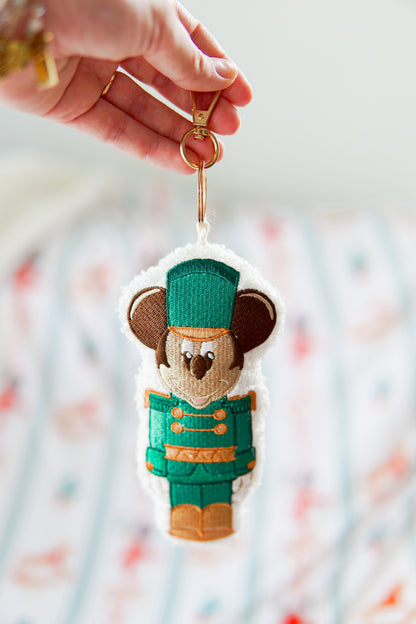 Christmas Plush Bag Charms // Two Charm Options - Bundle Available!